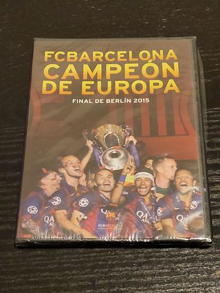 dvd final champions 2015 Barça SIN ABRIR de segunda mano por 10