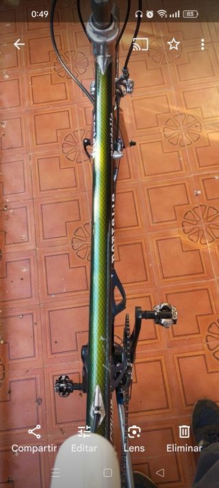 Bicicleta carretera Nortel.le,piel serpiente.