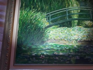cuadro pintado oleo un clasico de Monet
