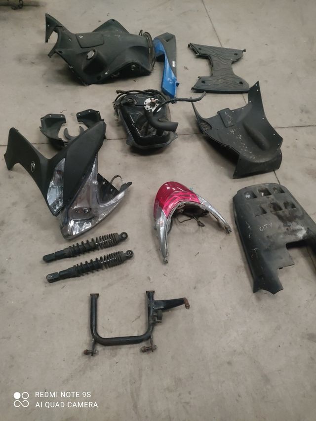 Lote de piezas agility