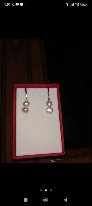 Pendientes de perlas