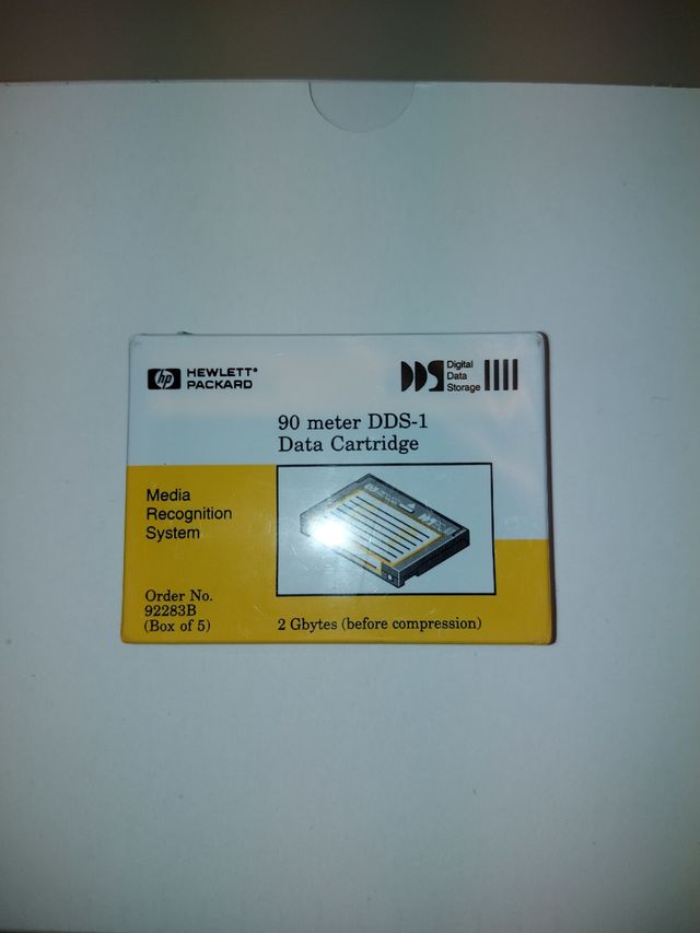 DDS-1 90 data cartridge varias. Nuevas y usadas