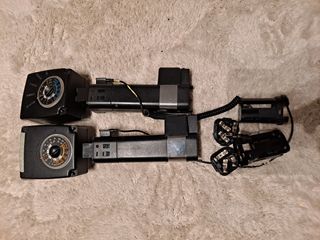 Dos flashes Metz 45CT-1 y disparadores Elinchrom