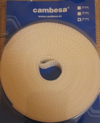 Cinta para persiana 22mm
