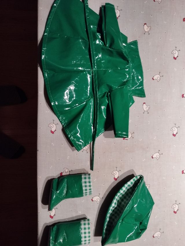 Impermeabile verde Nancy 