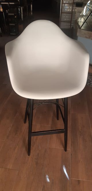 🟢 Taburete alto ergonomico