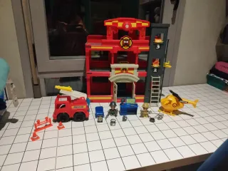 Parque bomberos juguete