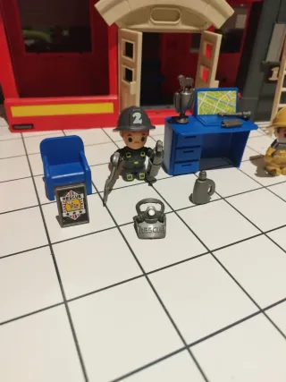 Parque bomberos juguete