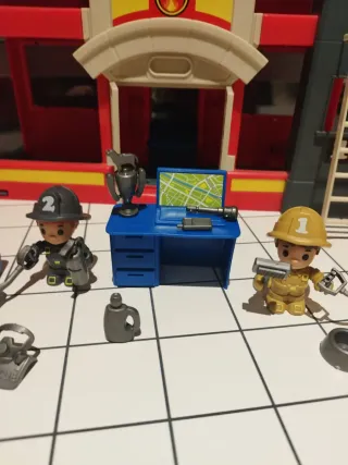 Parque bomberos juguete