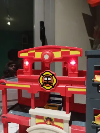 Parque bomberos juguete