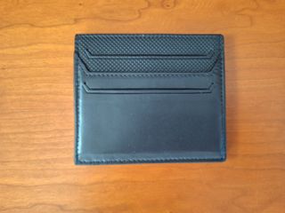 Tarjetero de Bottega Veneta piel negra