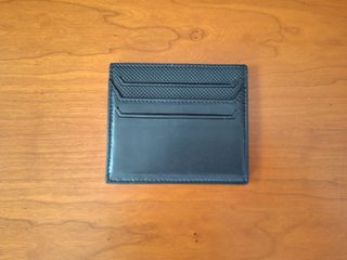 Tarjetero de Bottega Veneta piel negra