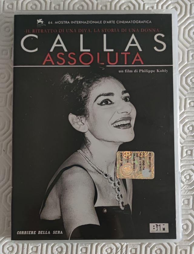 DVD CALLAS ASSOLUTA