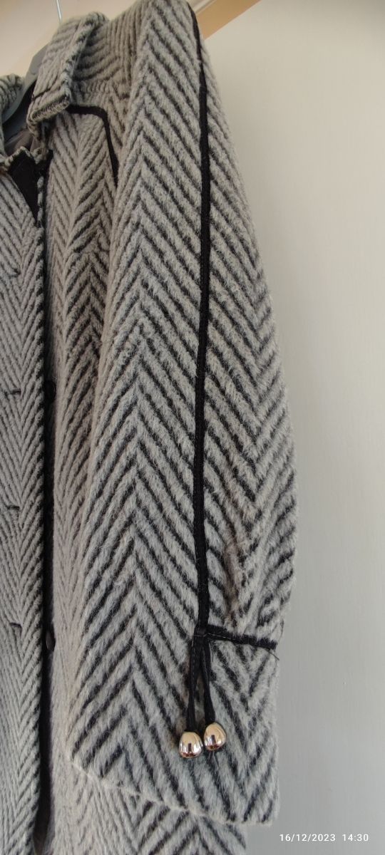 Cappotto in lana di lama