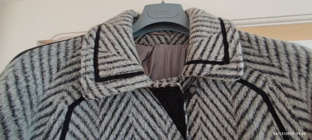 Cappotto in lana di lama