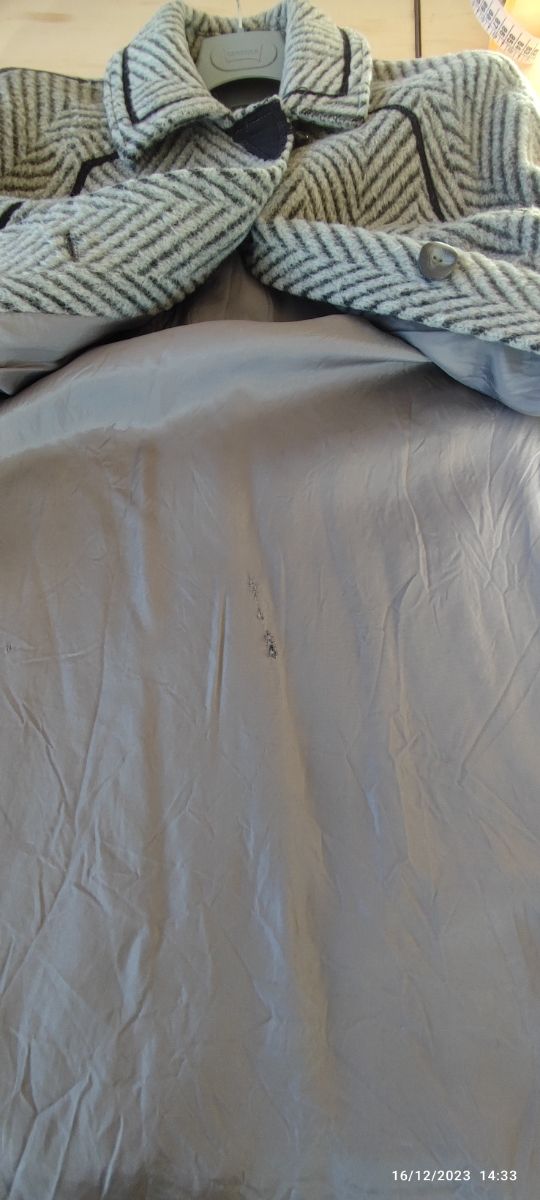 Cappotto in lana di lama