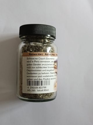 4 barattoli da 60ML 2 Copale Nero e 2 Styrax