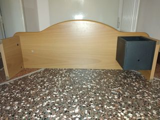 tavolino basso in legno multiuso: TV + CD + Radio