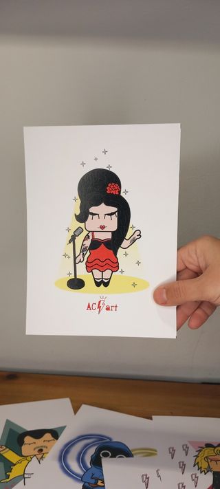 Lámina Amy Winehouse
