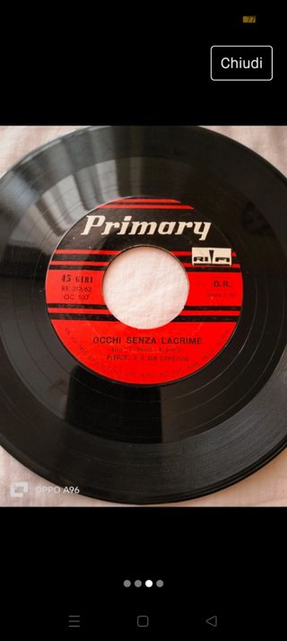 Disco 45 giri vintage anni 60.