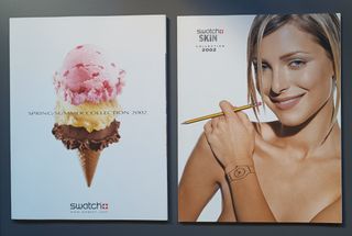 12 catálogos SWATCH