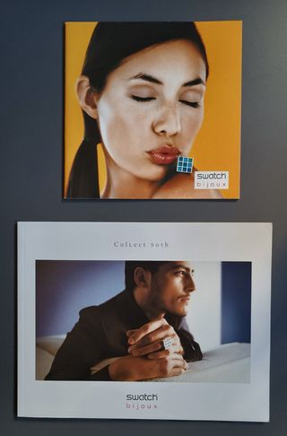 12 catálogos SWATCH