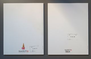 12 catálogos SWATCH
