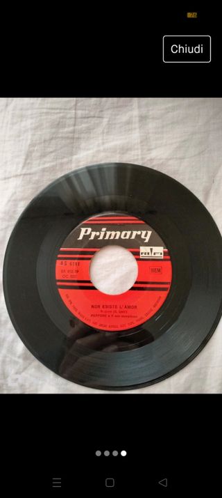 Disco 45 giri vintage anni 60