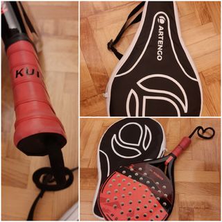 Pala Padel con Funda Kuikma