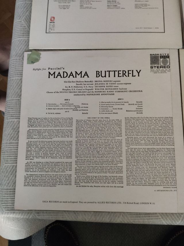 Confezione in vinile