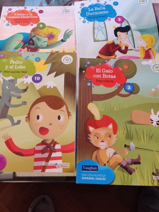 Lote 6 libros y CDs ingles
