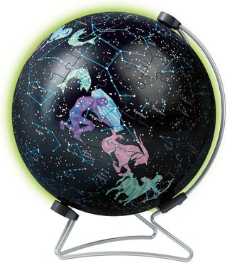 3D Puzzle Globo Estrellas Glow in the dark 180 pie