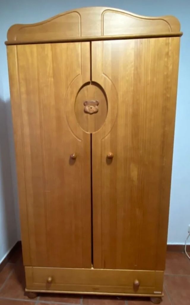 Armario infantil madera maciza