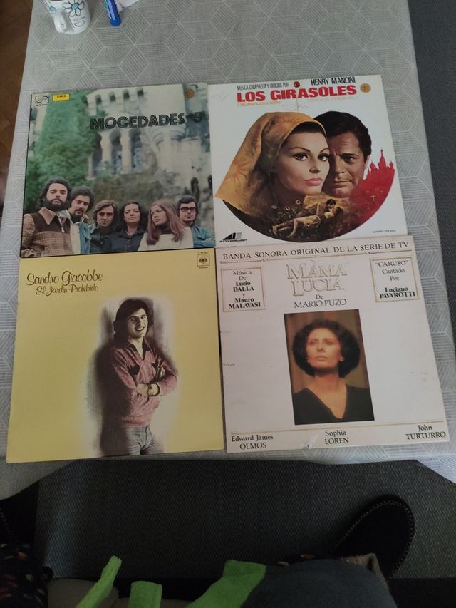 Diverse confezioni in vinile