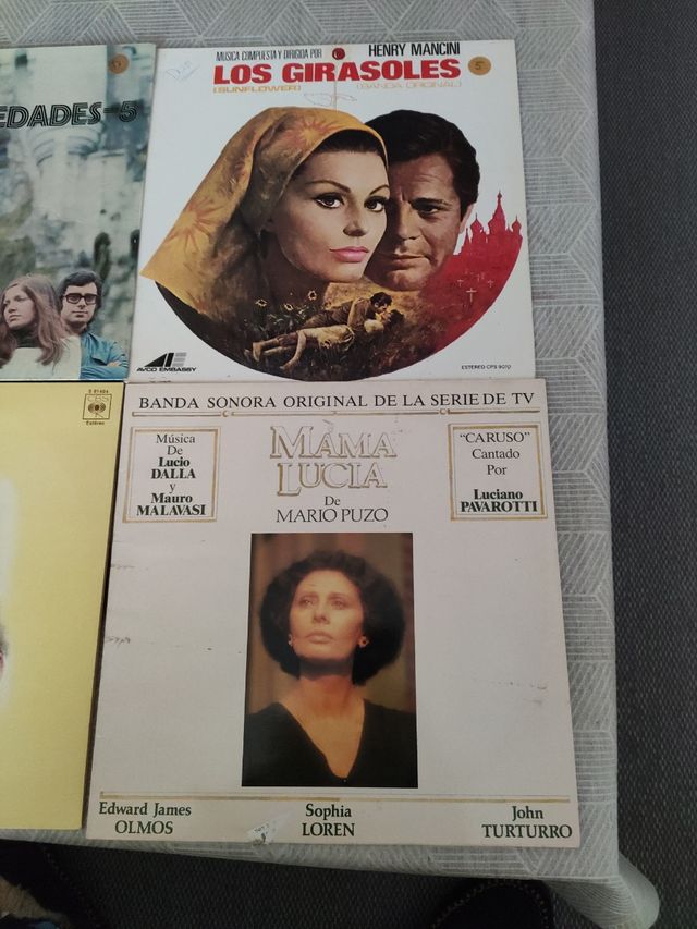 Diverse confezioni in vinile