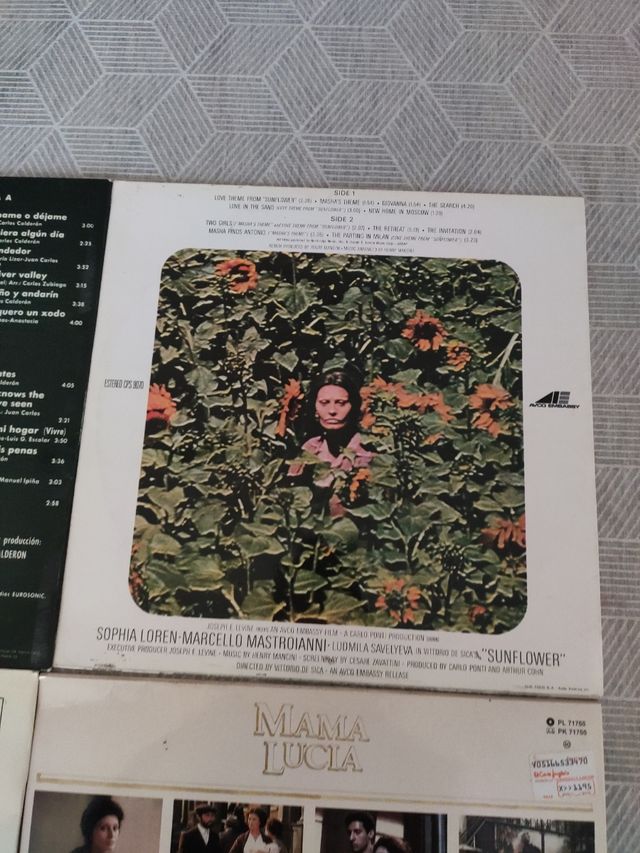 Diverse confezioni in vinile