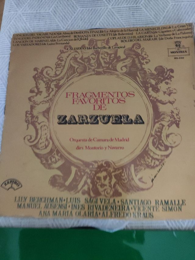 Confezione in vinile Zarzuela