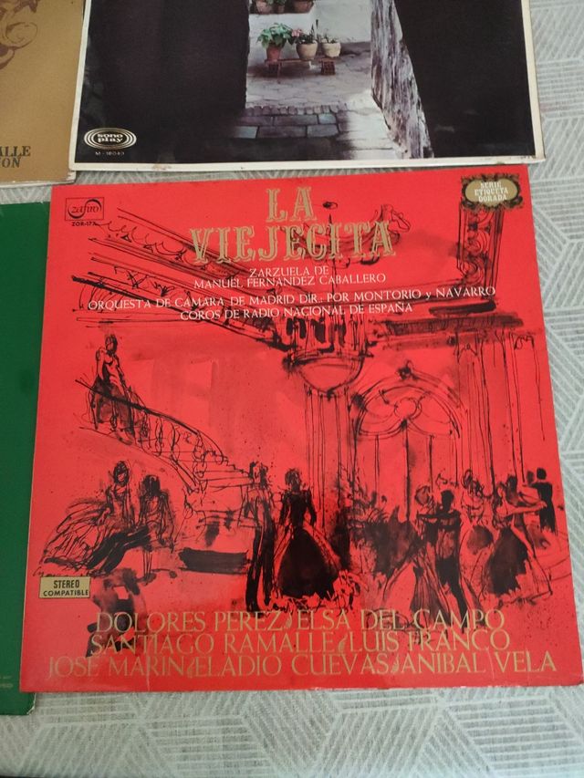 Confezione in vinile Zarzuela