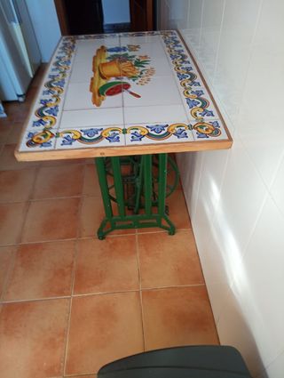 Mesa maquina coser