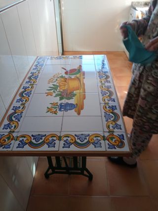 Mesa maquina coser