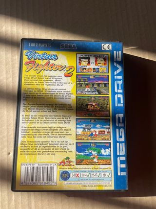 Juego Virtua fighter 2 Sega mega drive