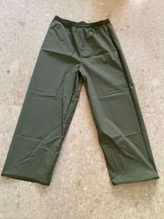 Pantalón impermeable verde Gaviota Talla: 50