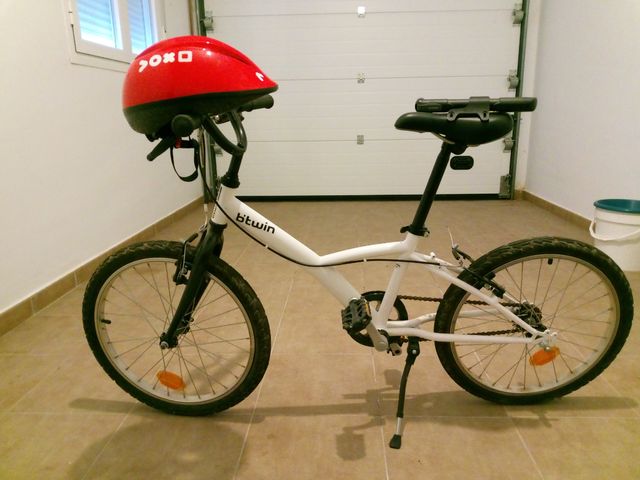 Bicicleta decathlon niño