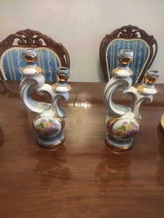 Sopera+2candelabros+Jarra