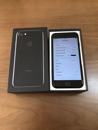 iPhone 7 negro 128 GB