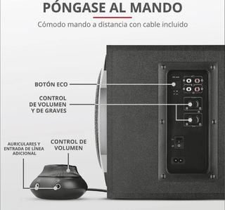 Altavoces 2.1 Trust Titán