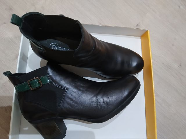 Botines piel. REBAJA