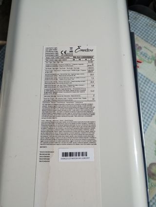 Termo gas butano 11 lts 3 meses uso