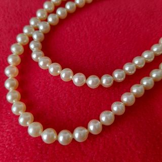 Collar Perlas blancas