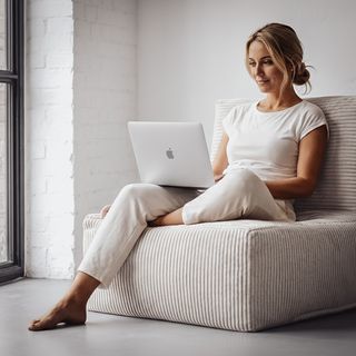 Puff Cama Plegable XXL | Sillón de Pana Premium